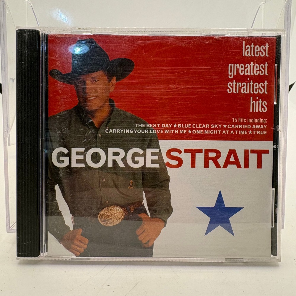 George Strait Latest Greatest Straitest Hits CD 2000 MCA Nashville 08817010021